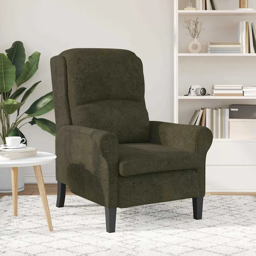 fauteuil Vert armée Simili cuir - 3