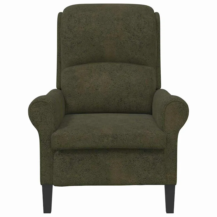 fauteuil Vert armée Simili cuir - 4