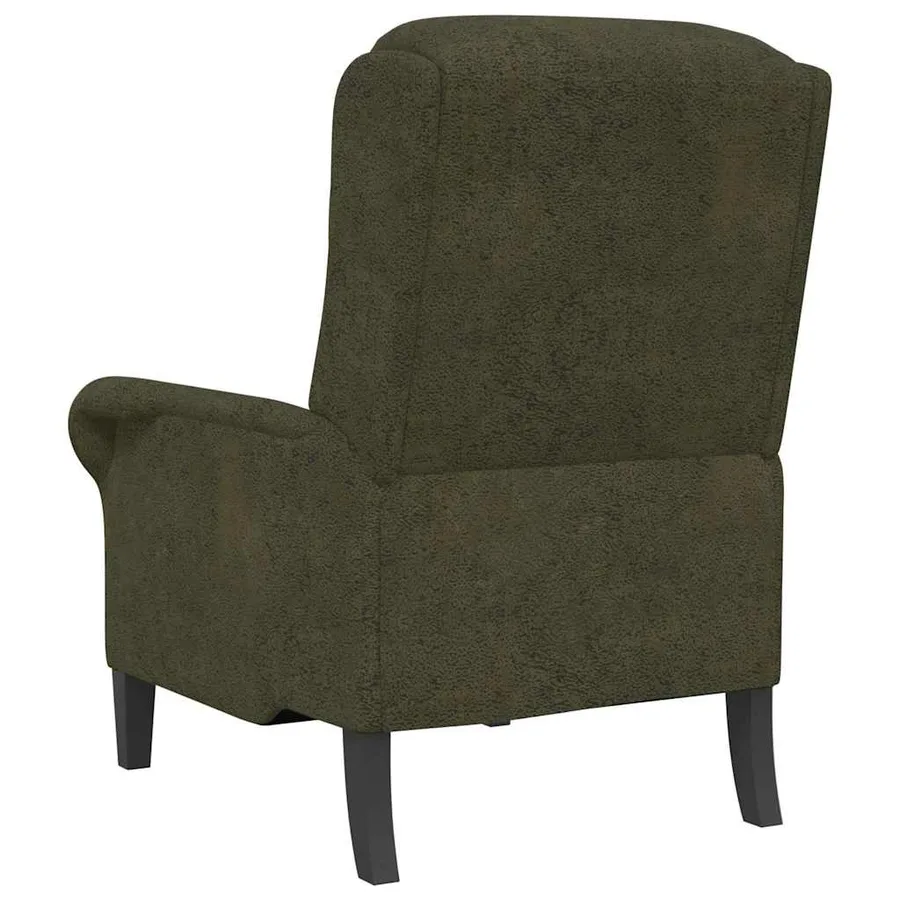 fauteuil Vert armée Simili cuir - 6