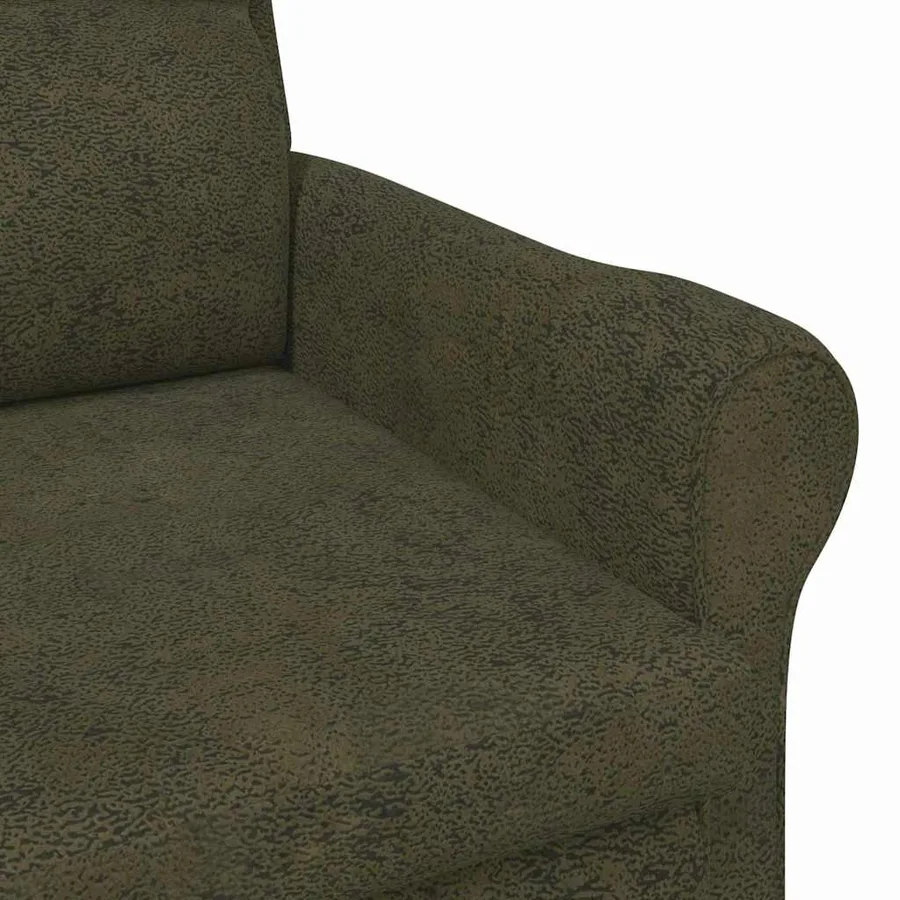 fauteuil Vert armée Simili cuir - 7