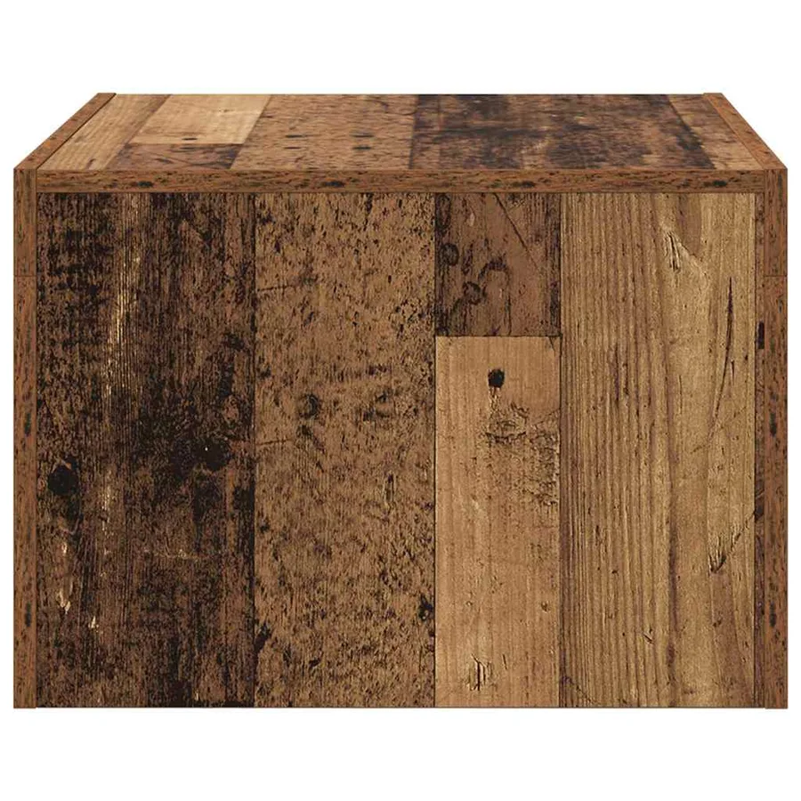 Table basse Bois ancien 50 x 50 x 35 cm Bois d'ingénierie - 6