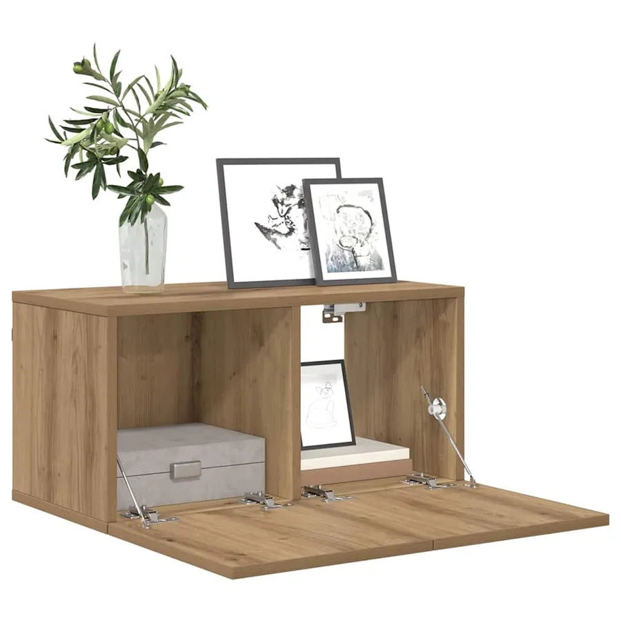 Ensemble meuble TV 3 pcs Marron Bois d'ingénierie - 3