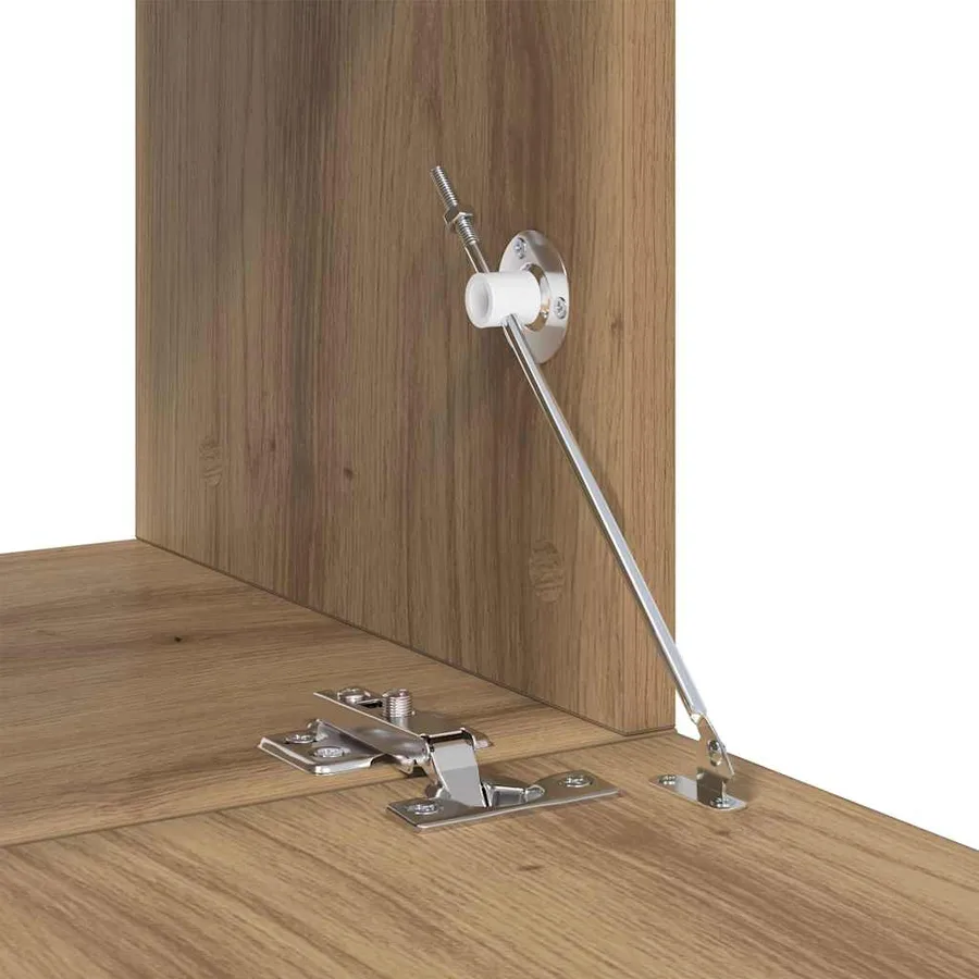 Ensemble meuble TV 3 pcs Marron Bois d'ingénierie - 9