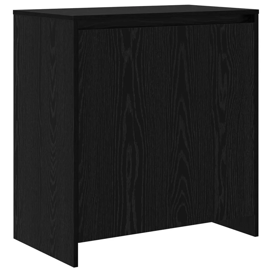 Buffet 3 pcs Chêne noir 70 x 41 x 75 cm Bois d'ingénierie - 4