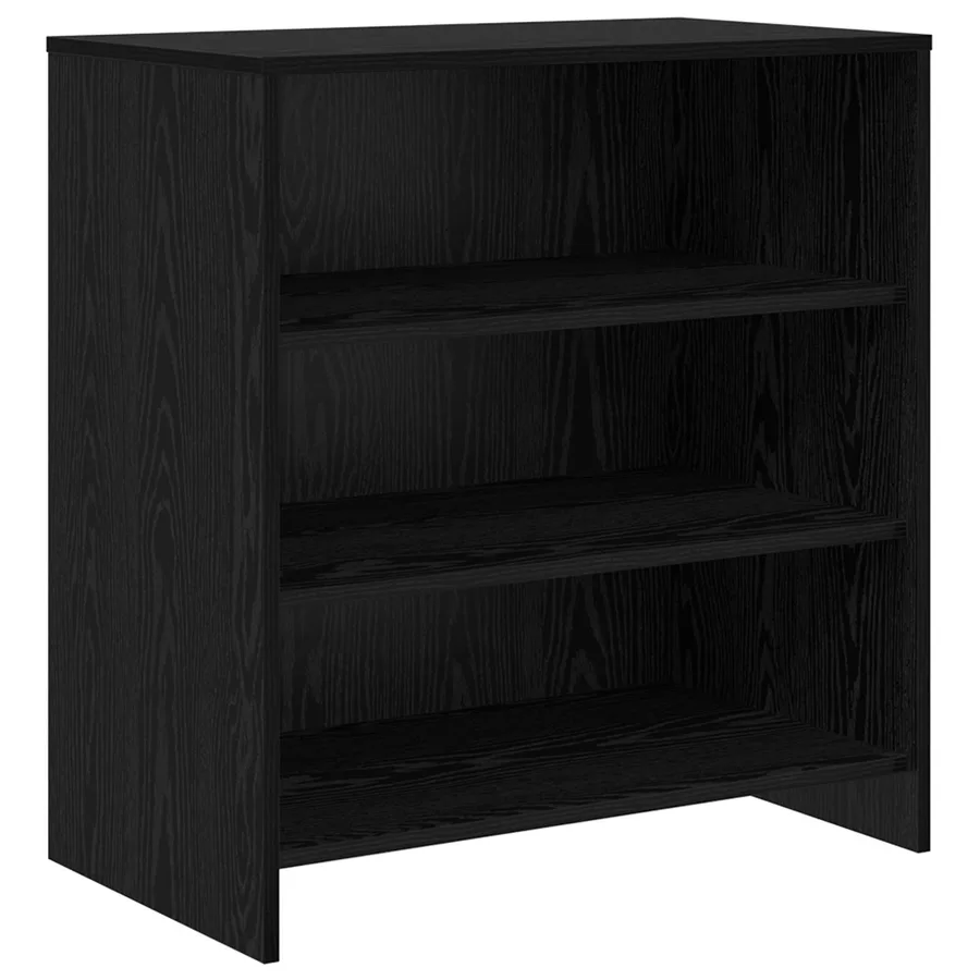 Buffet 3 pcs Chêne noir 70 x 41 x 75 cm Bois d'ingénierie - 5