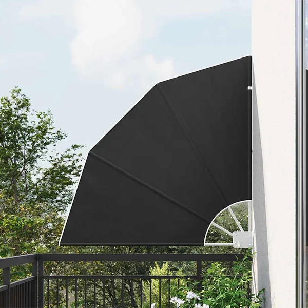 Écran de confidentialité pour balcon 115 x 115 cm Polyester
