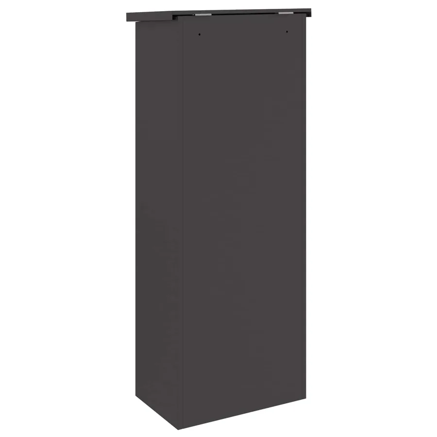 Boîte de dépôt de colis Noir 44,5 x 29 x 110,5 cm Acier - 7