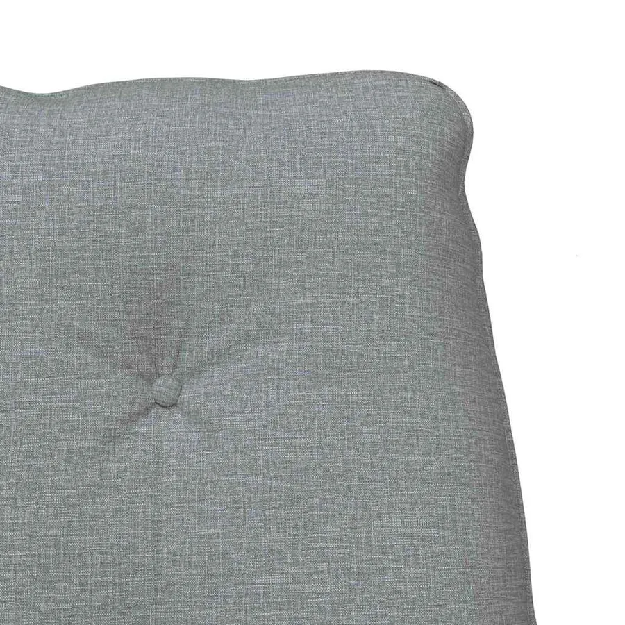 fauteuil Gris clair 69 x 74 x 93 cm Tissu et Contreplaqué - 7
