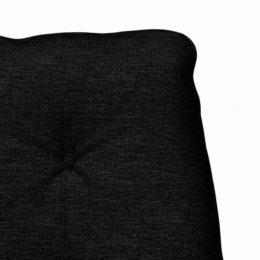 fauteuil Noir 69 x 74 x 93 cm Tissu et Contreplaqué - 7