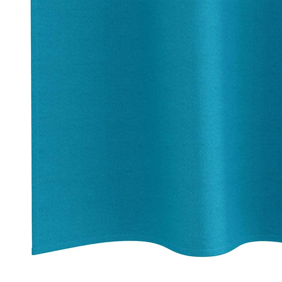 Rideaux occultants avec anneaux 2 pcs Turquoise 260 x 140 cm - 6