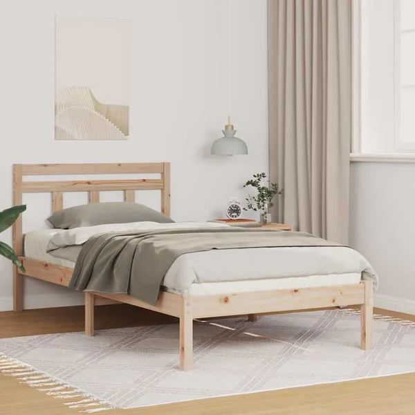 Cadre de lit Marron 80 x 200 cm Pin massif