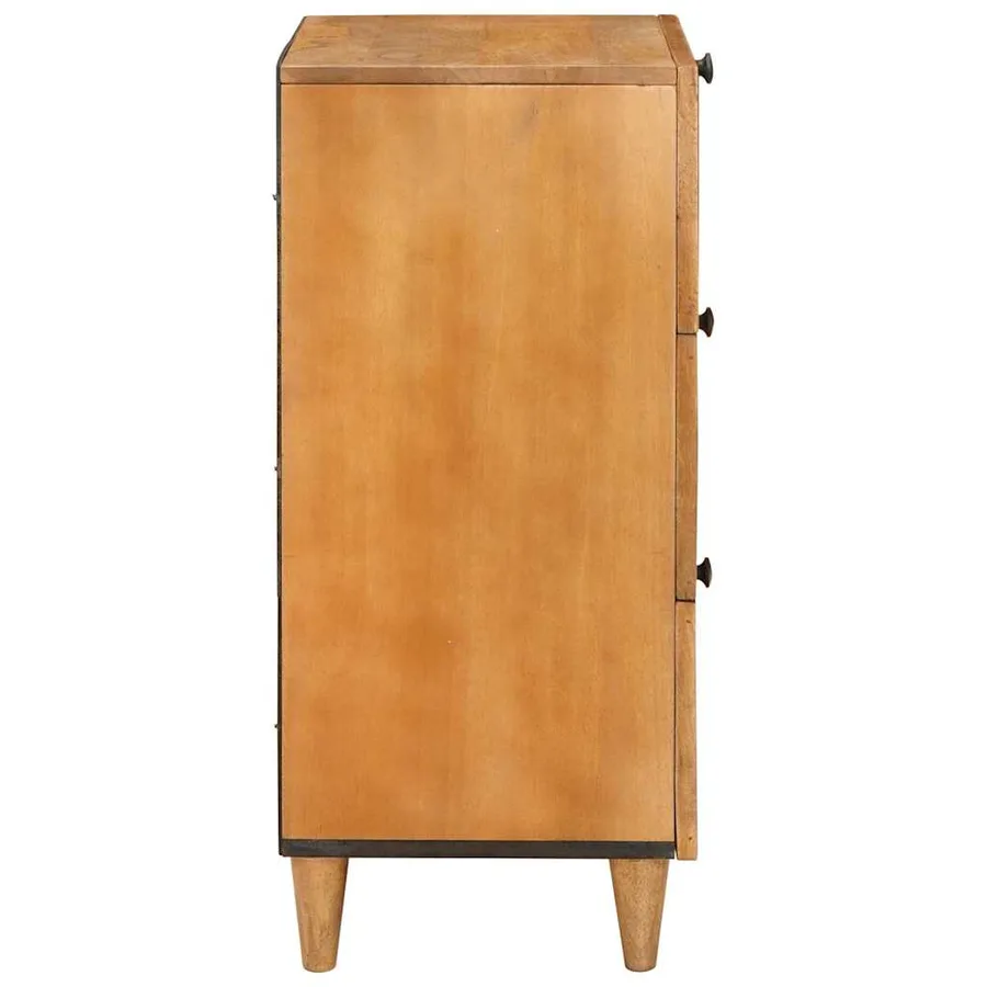 Buffet avec tiroir Marron clair 33,5 x 40 x 75 cm - 4