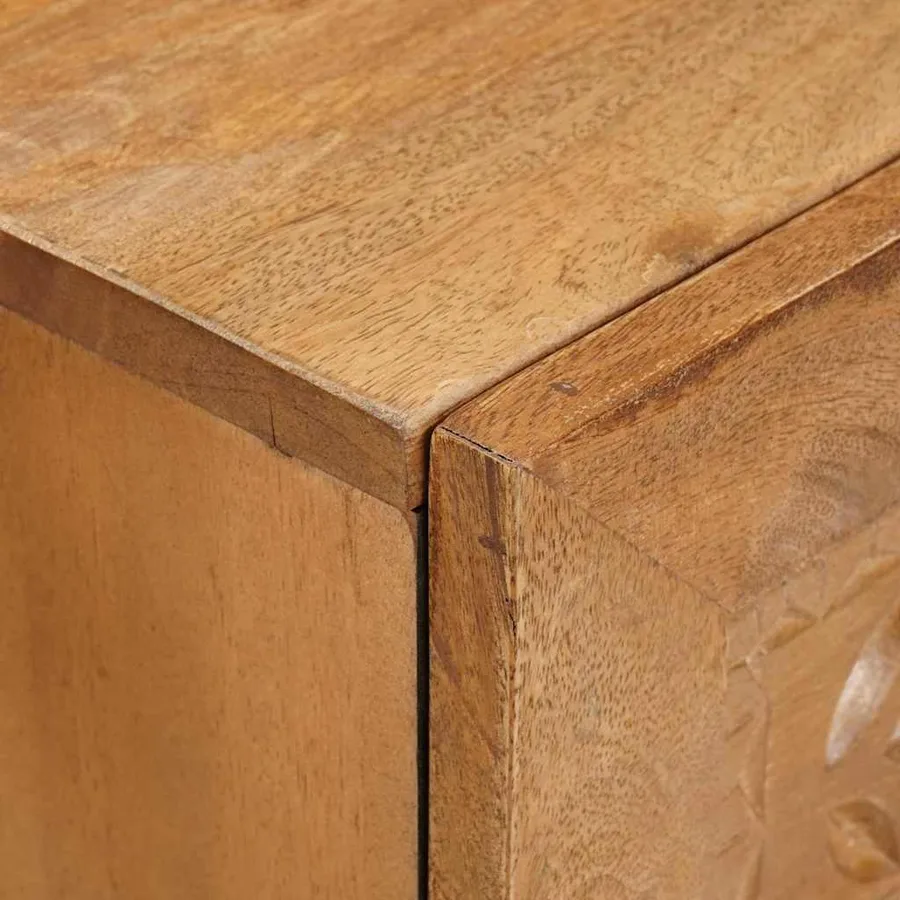 Buffet avec tiroir Marron clair 33,5 x 40 x 75 cm - 6