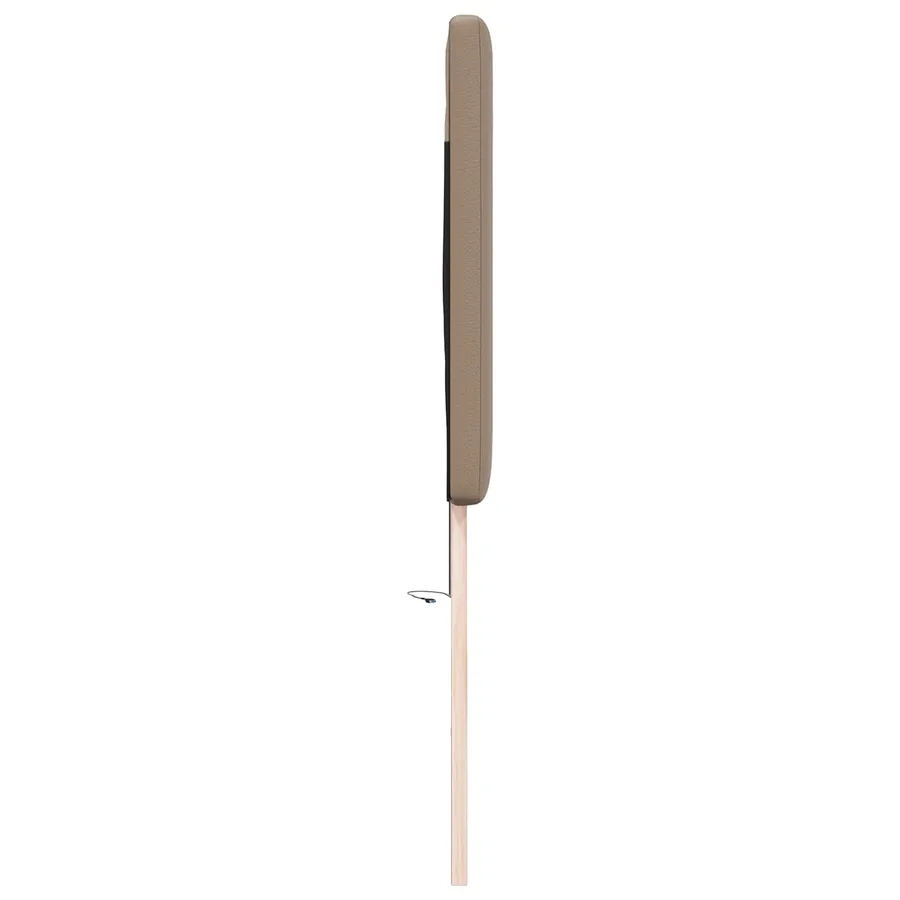 Tête de lit LED Cappuccino 200 cm Cuir synthétique - 6