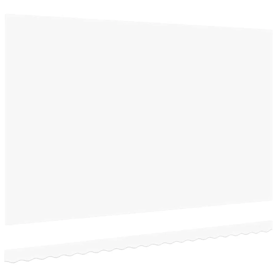 Toile de rechange pour auvent Blanc 5 × 3,5 m Polyester - 4