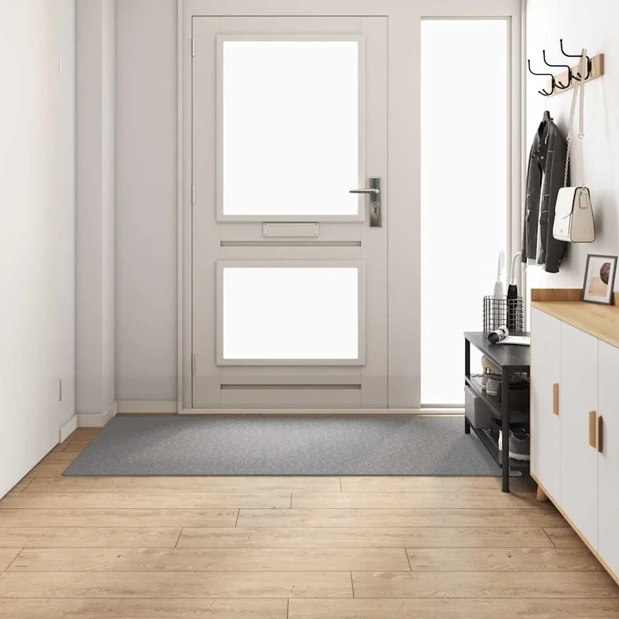 Tapis Couloir Gris clair 100 x 200 cm 100% Polypropylène - 3