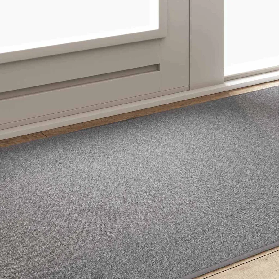Tapis Couloir Gris clair 100 x 200 cm 100% Polypropylène - 4