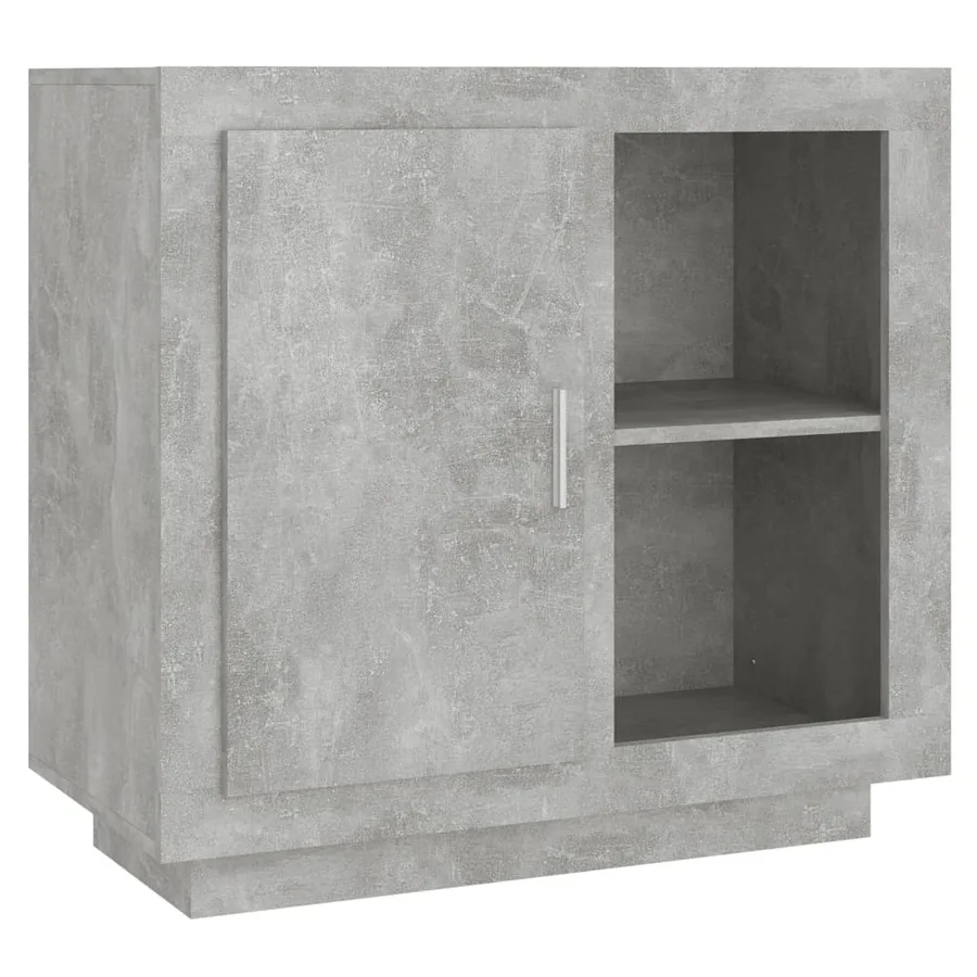 Buffet Gris béton 80x40x75 cm - 2