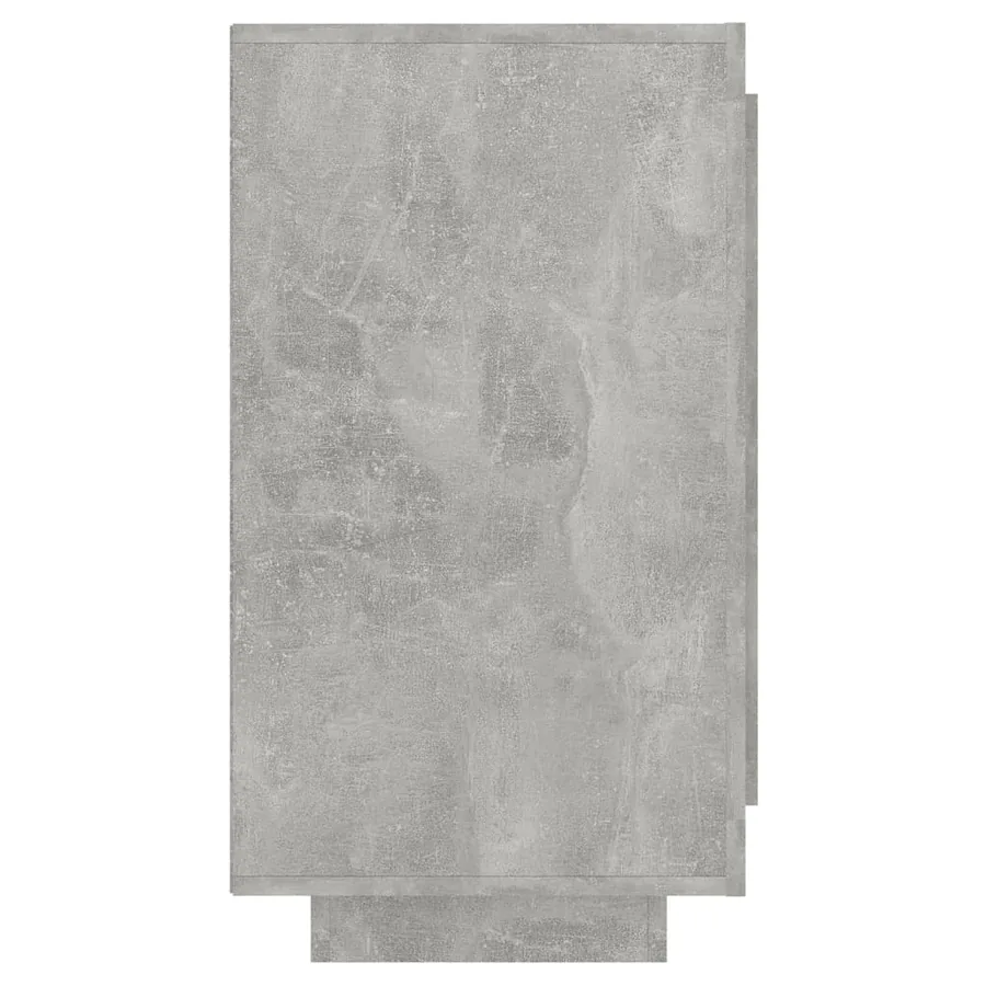 Buffet Gris béton 80x40x75 cm - 6