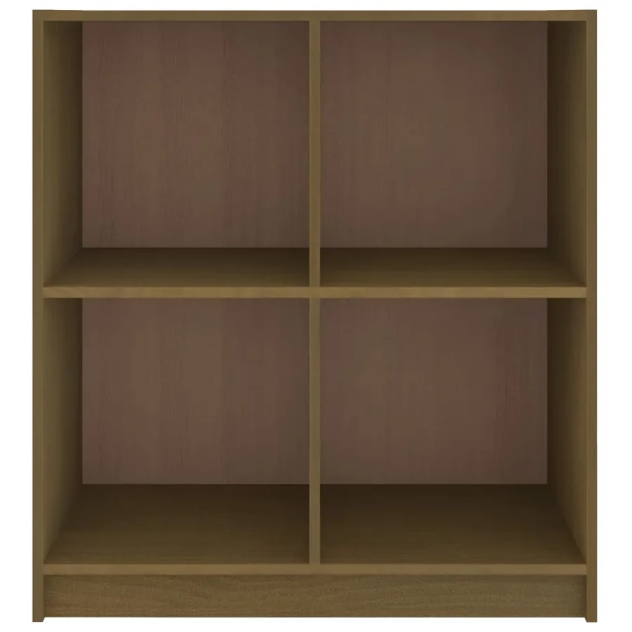 Buffet Marron miel 70x33x76 cm Bois massif de pin - 5