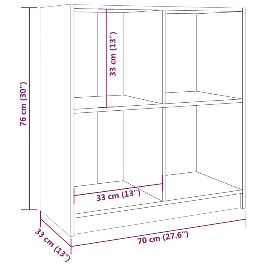 Buffet Marron miel 70x33x76 cm Bois massif de pin - 8