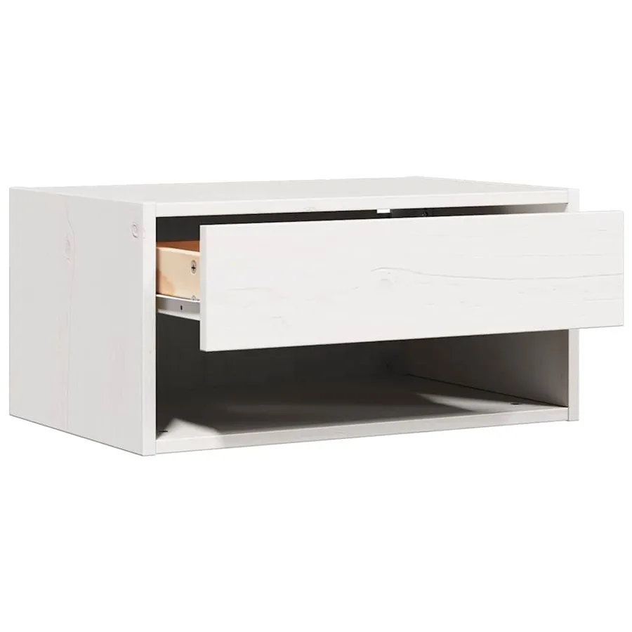 Table de chevet avec tiroir 2 pcs Blanc 50 x 32,5 x 24 cm - 6