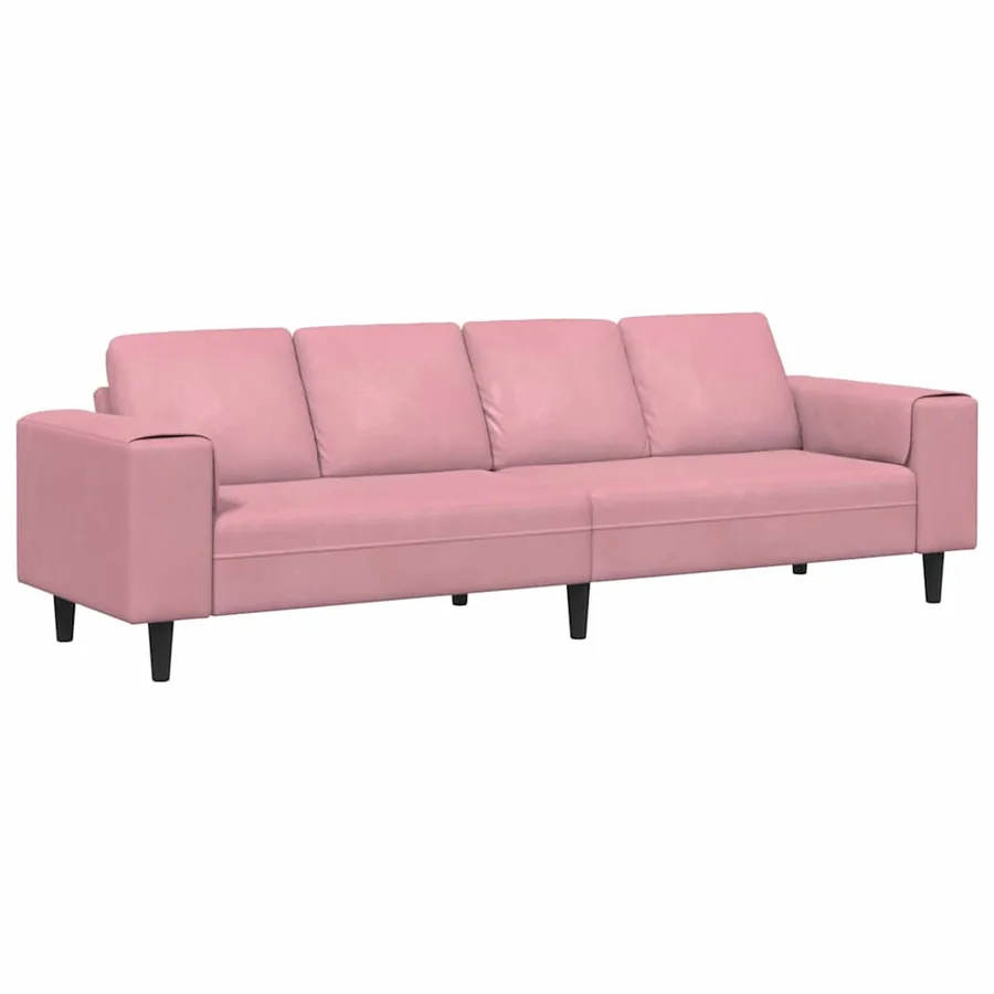 Canapé de salon Rose 250 x 77 x 76 cm - 2