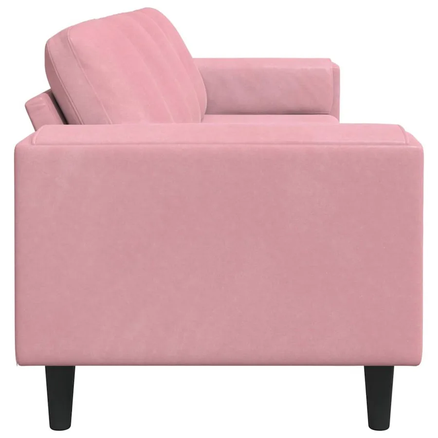 Canapé de salon Rose 250 x 77 x 76 cm - 5