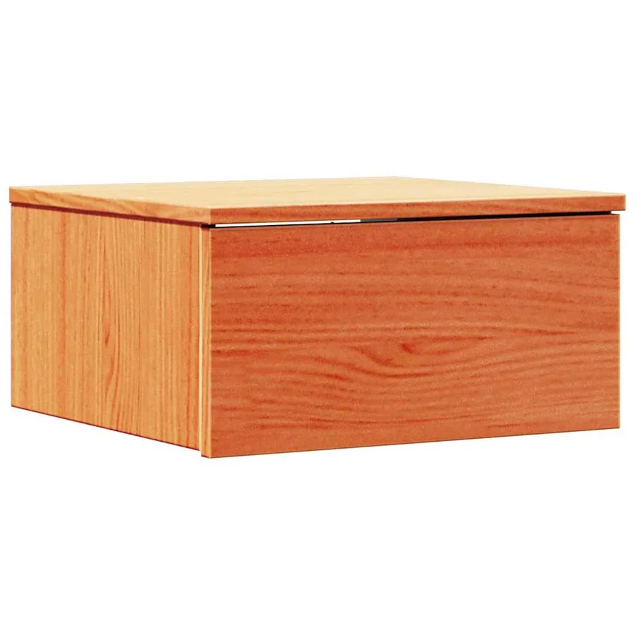 Table de chevet avec tiroir 2 pcs Brun cire 37 x 35 x 18,5 cm - 5