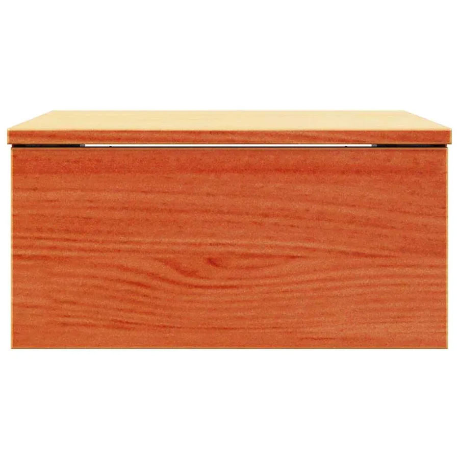 Table de chevet avec tiroir 2 pcs Brun cire 37 x 35 x 18,5 cm - 7