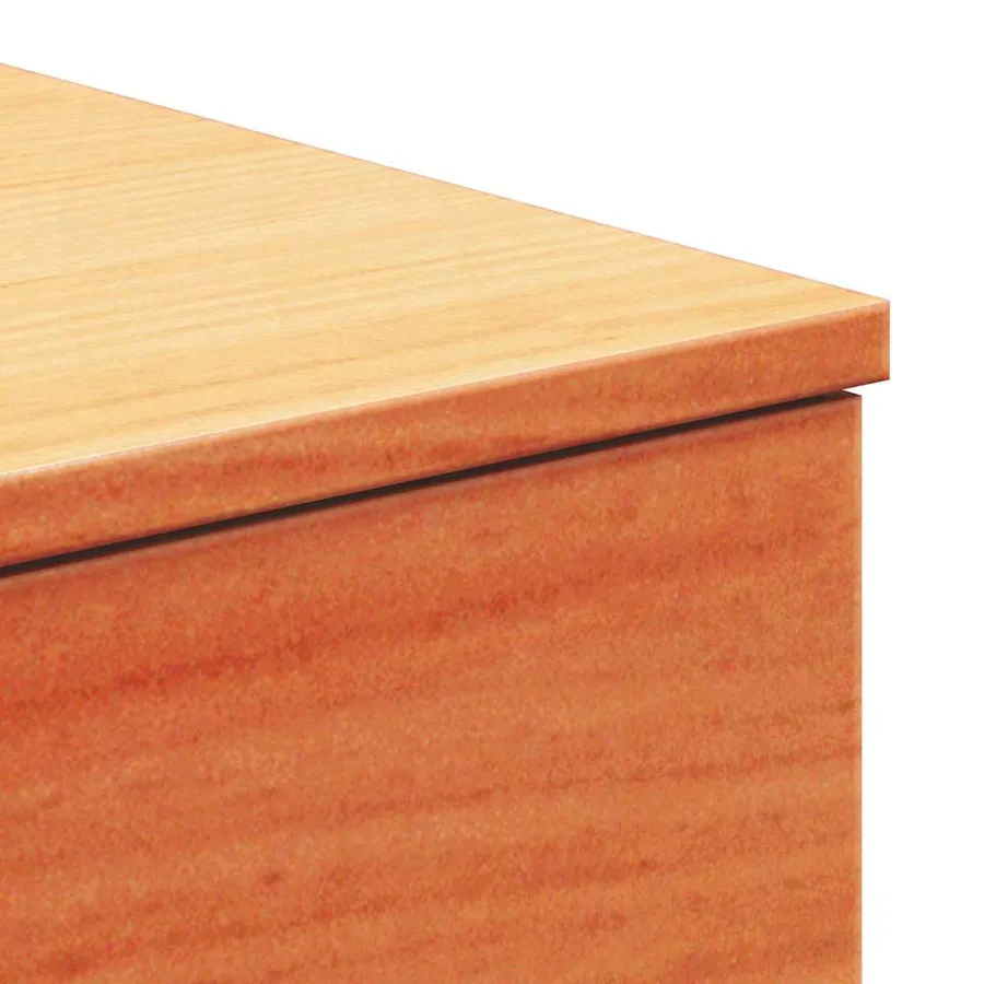 Table de chevet avec tiroir 2 pcs Brun cire 37 x 35 x 18,5 cm - 8