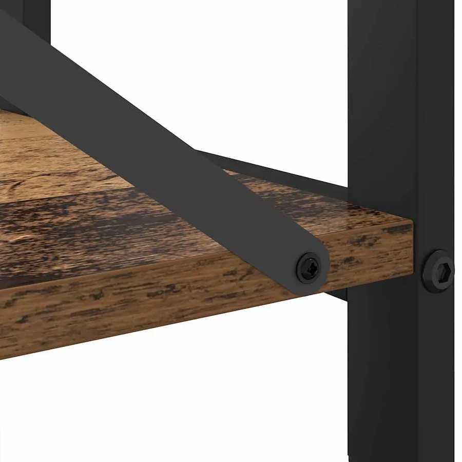 Étagère Bois ancien 80 x 30 x 50 cm Bois d'ingénierie - 9