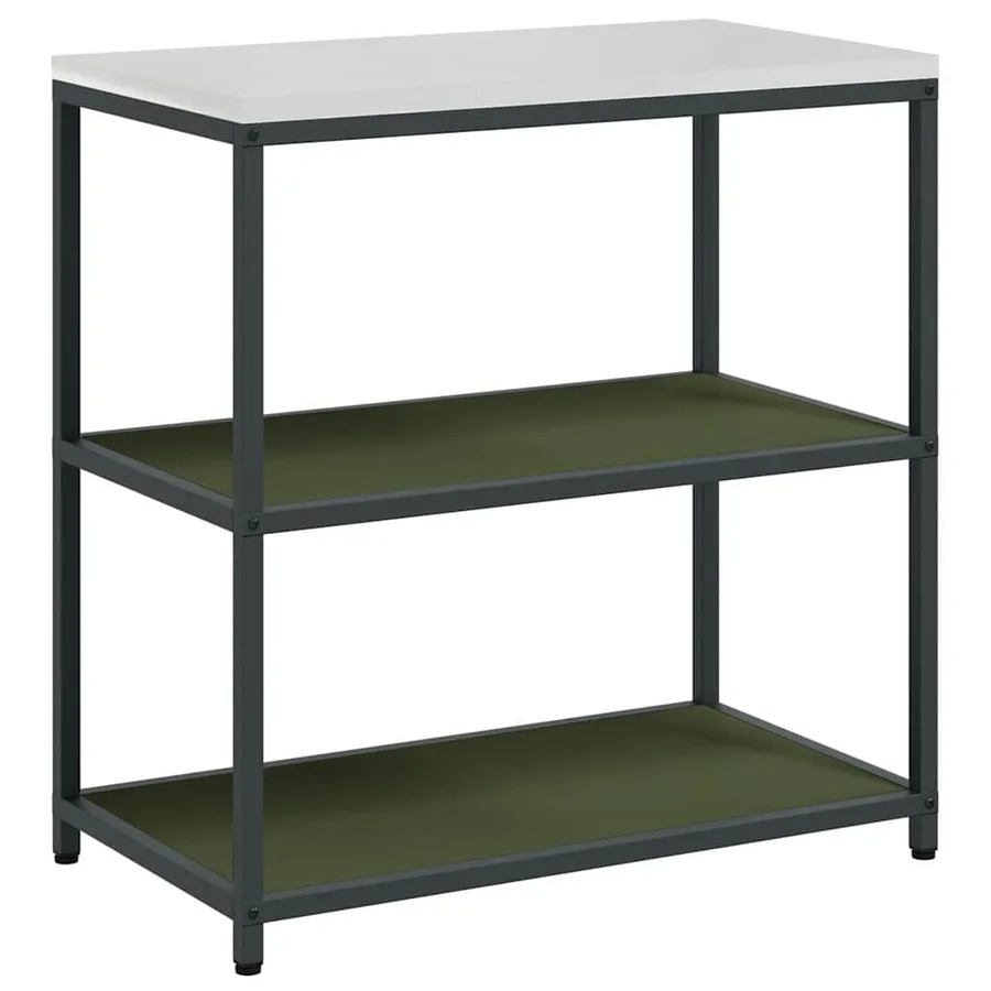 Ensemble de rangement cuisine HATTEM 3 pcs Vert olive - 6