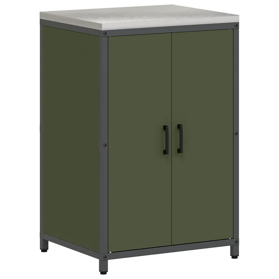 Ensemble de rangement cuisine HATTEM 3 pcs Vert olive - 7