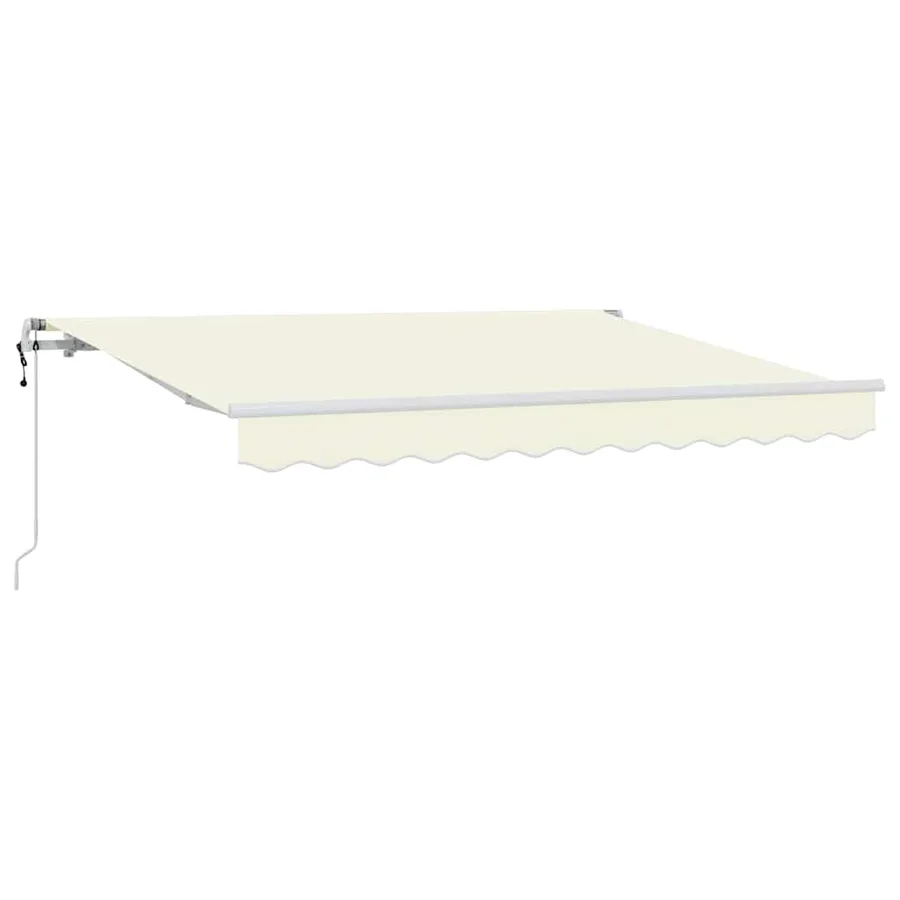 Auvent Rétractable Crème 250 x 200 cm tissu - 2