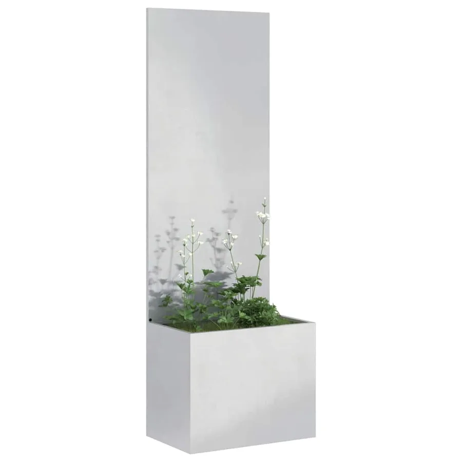 Écran de confidentialité de jardin Argent 50 x 32 x 150 cm - 3