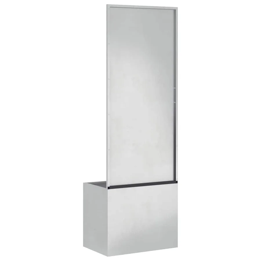 Écran de confidentialité de jardin Argent 50 x 32 x 150 cm - 7