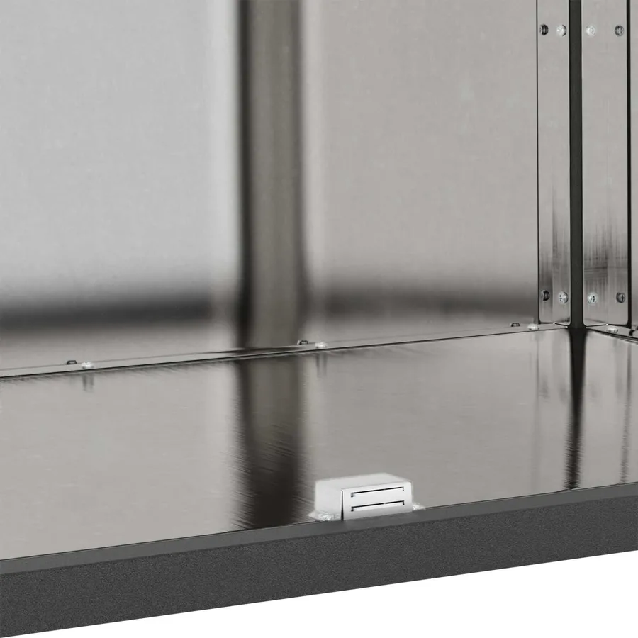 Rangement de cuisine HATTEM Argenté 60 x 50 x 92 cm Acier - 12