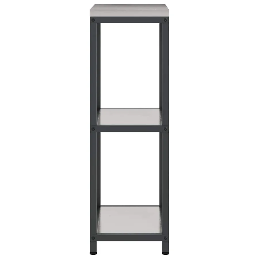 Rangement de cuisine HATTEM Argenté 30 x 50 x 92 cm Acier - 7