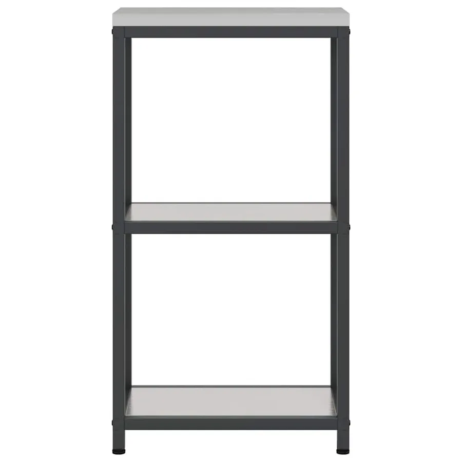 Rangement de cuisine HATTEM Argenté 30 x 50 x 92 cm Acier - 9