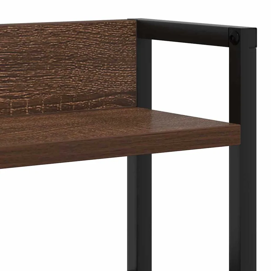 Tête de lit de rangement Chêne marron Bois d'ingénierie - 10
