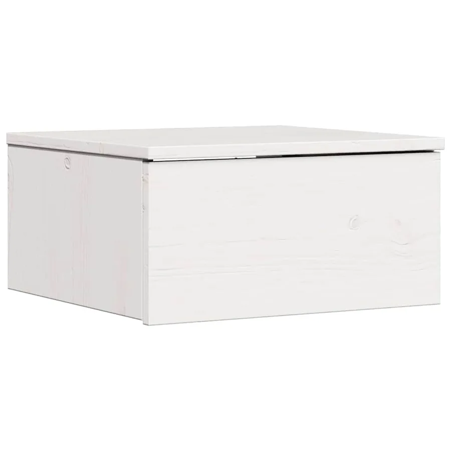 Table de chevet avec tiroir 2 pcs Blanc 37 x 35 x 18,5 cm - 5