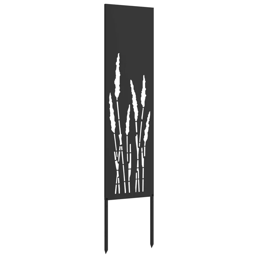 Écran de confidentialité de jardin Fretwork Noir 32 x 140 cm - 5
