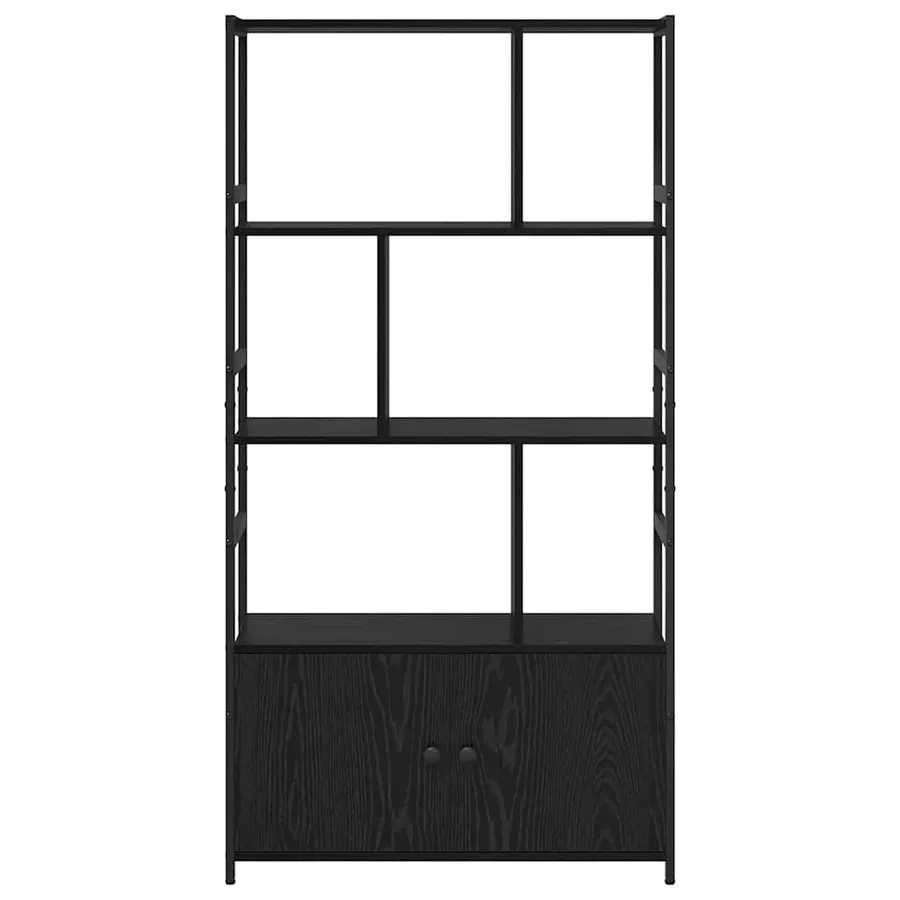 Étagère Chêne noir 80 x 30 x 155,5 cm Bois d'ingénierie - 6