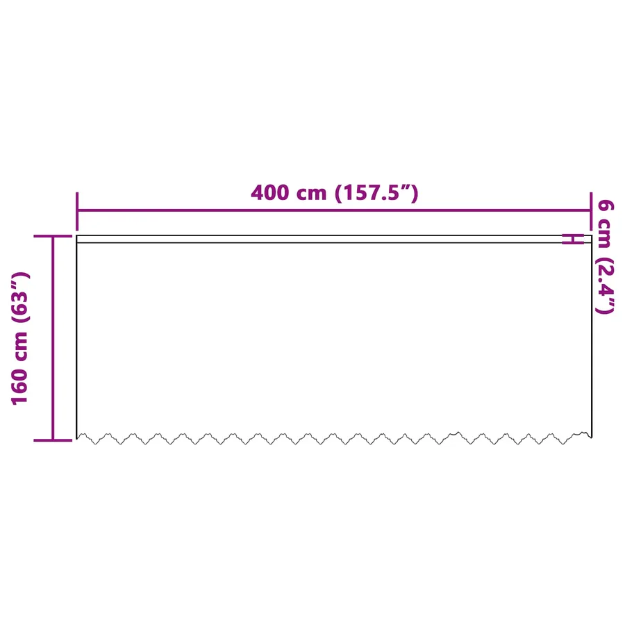 Rideau en Dentelle Floral Blanc 160 x 400 cm Polyester - 8
