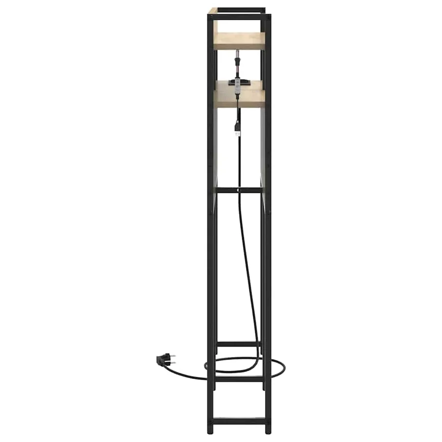 Tête de lit de rangement Chêne sonoma Bois d'ingénierie - 7