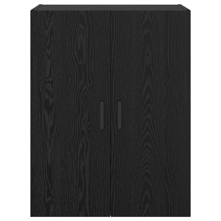 Armoire Murale Montage mural 2 pcs Chêne noir 69,5 x 34 x 90 cm - 7