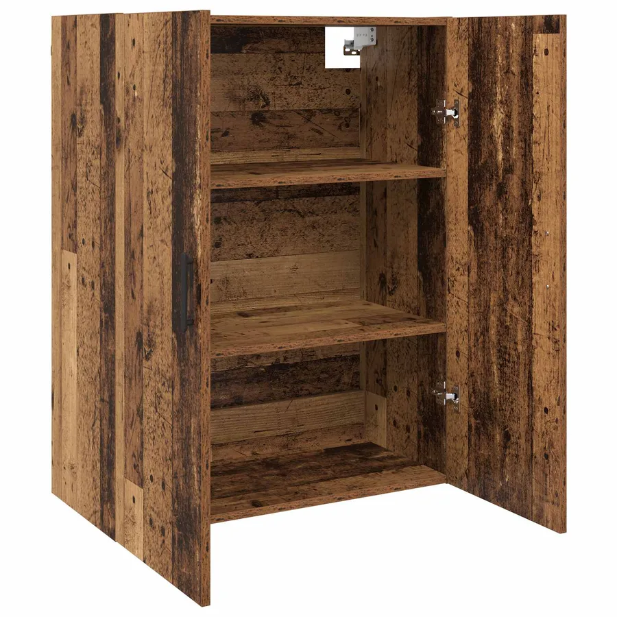 Armoire Murale 2 pcs Bois ancien 69,5 x 34 x 90 cm - 6