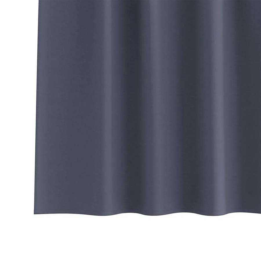 Rideaux occultants avec anneaux 2 pcs Anthracite 175 x 140 cm - 6