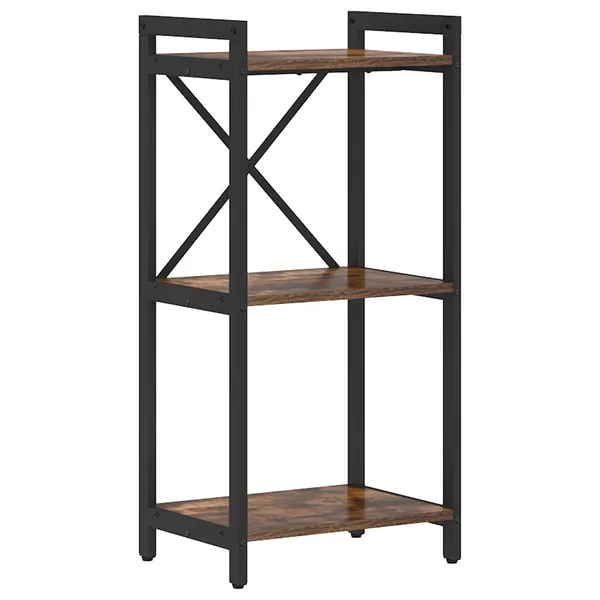 Étagère Chêne fumé 40 x 30 x 85 cm Bois d'ingénierie